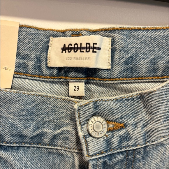 AGOLDE Tapered Baggy High Rise Jeans Size 29 NWT - Picture 5 of 7